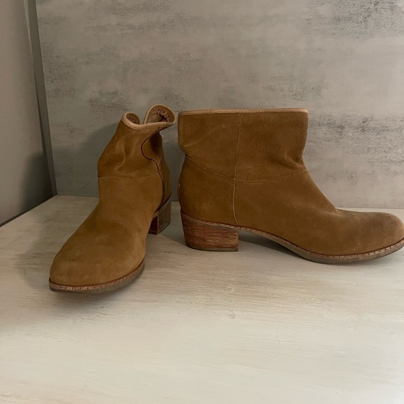 UGG Shoes - Ugg suede booties. Comes with box. Rarely worn.
